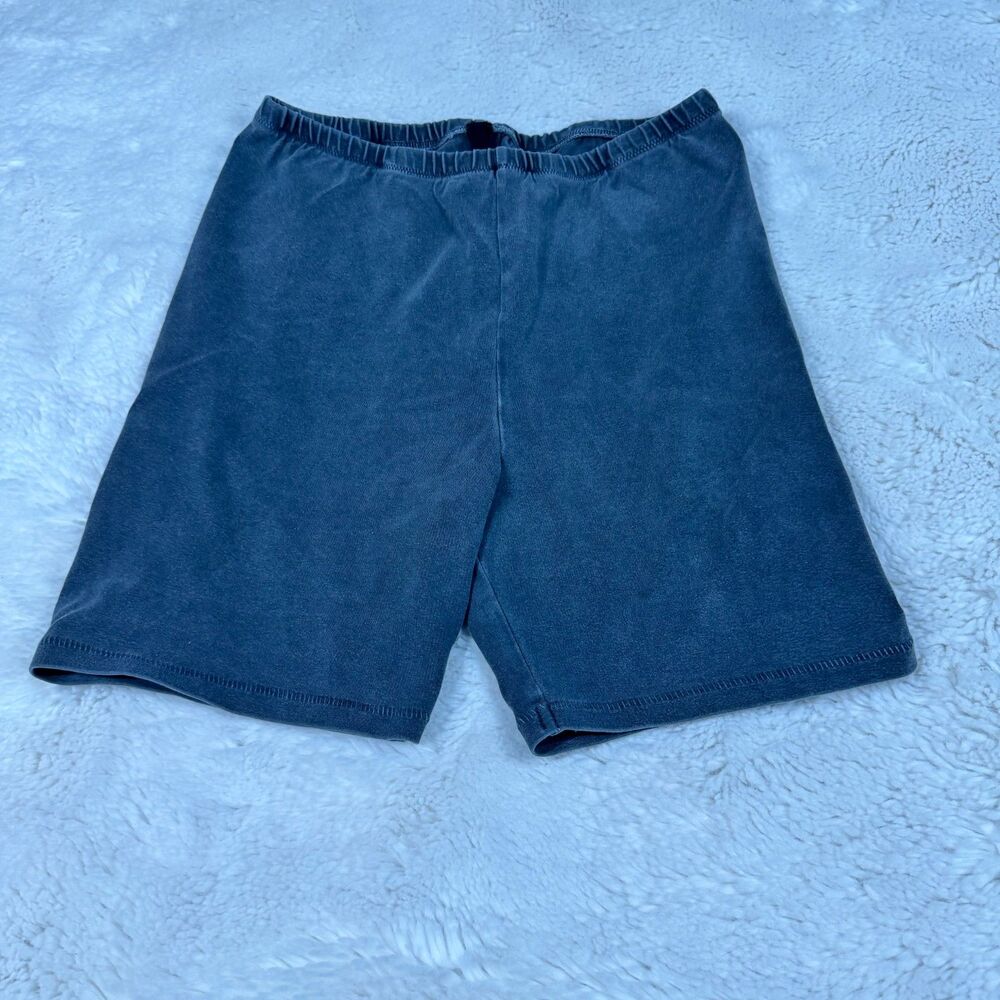 SKIMS Charcoal Gray Biker Shorts — Size L